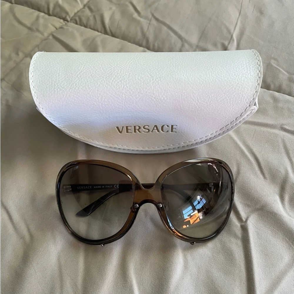 Brown Versace Sunglasses - Picture 2 of 6